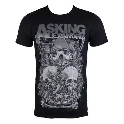 Tričko metal pánské Asking Alexandria - Skull Stack - ROCK OFF - ASKTS15MB ASKTSP15MB