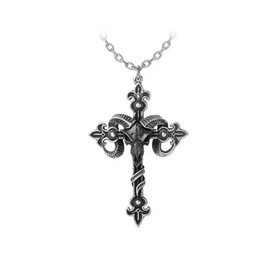 obojek ALCHEMY GOTHIC - Cross Of Baphomet