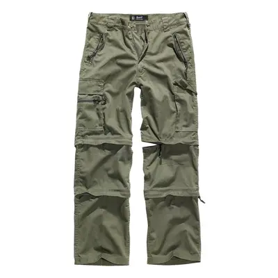 kalhoty pánské BRANDIT - Savannah Trouser - Oliv - 1011/1