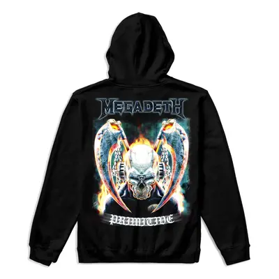 mikina s kapucí pánské Megadeth - United - PRIMITIVE - pipho2322-blk