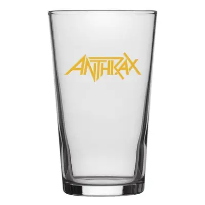 sklenice ANTHRAX - LOGO - RAZAMATAZ