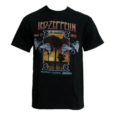 Tričko metal pánské Led Zeppelin - Inglewood BLK - BRAVADO - LZTS26MB 12962018BP