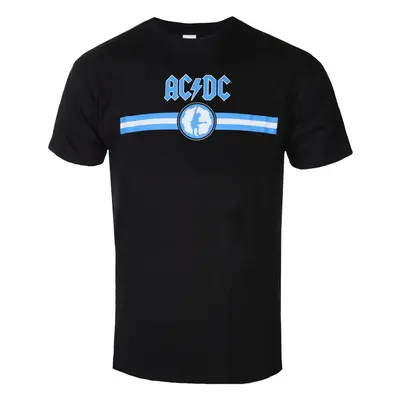 Tričko metal pánské AC-DC - Blue Logo & Stripe - ROCK OFF - ACDCTS80MB