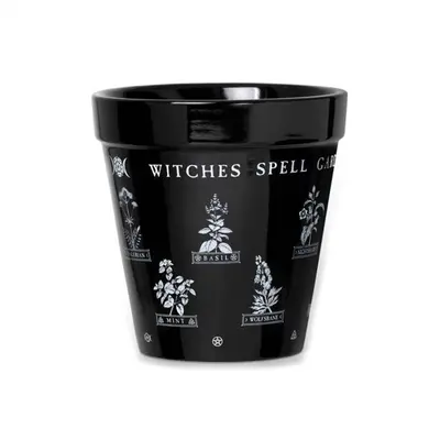 dekorace (květináč) ALCHEMY GOTHIC - Witches Spell Garden