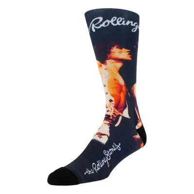 ponožky THE ROLLING STONES - 70s MICK AND KEITH - BLACK - PERRI´S SOCKS