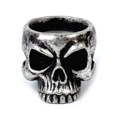 svícen (dekorace) ALCHEMY GOTHIC - Skull Tea