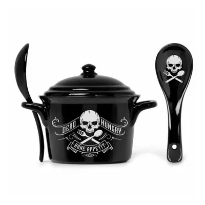 hrnek se lžičkou ALCHEMY GOTHIC - Bone Appetit