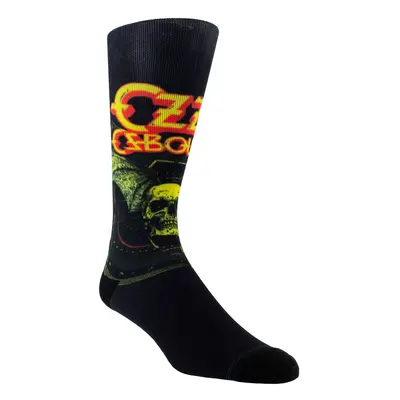 ponožky Ozzy Osbourne - DYE SUBLIMATION CREW - BLACK - PERRI´S SOCKS