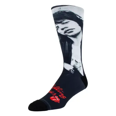 ponožky THE ROLLING STONES - MICK ON THE WALL - BLACK - PERRI´S SOCKS