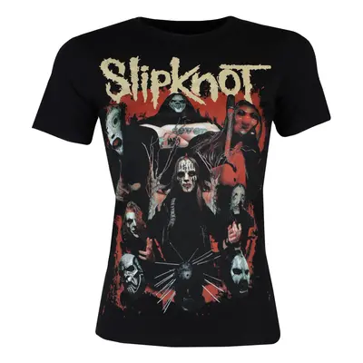 Tričko metal dámské Slipknot - Come Play Dying Back - ROCK OFF - SKTS01LB