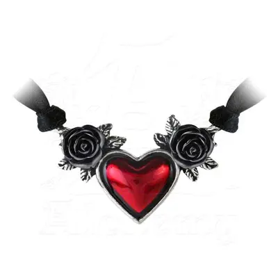 obojek ALCHEMY GOTHIC - Bloodheart Rose - P746