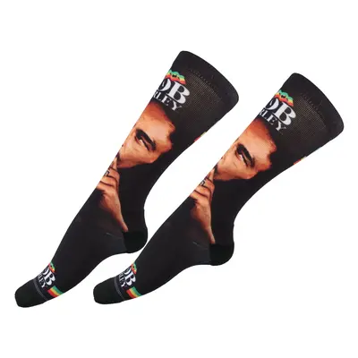 ponožky BOB MARLEY- LEGEND DYE SUB - BLACK - PERRI´S SOCKS