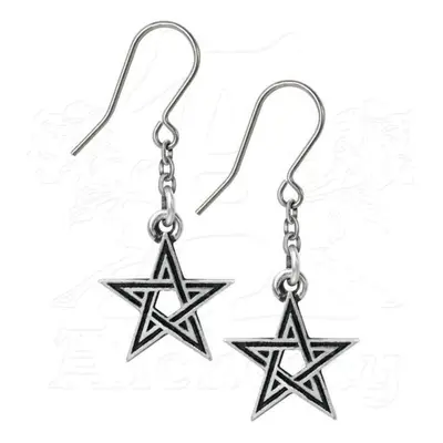 náušnice ALCHEMY GOTHIC - Black Star