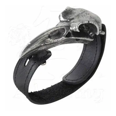 náramek ALCHEMY GOTHIC - Rabeschadel Wriststrap - Raven - A105