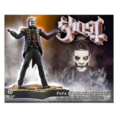 figurka Ghost - Rock Iconz - Papa Emeritus IV - (Military Jacket)