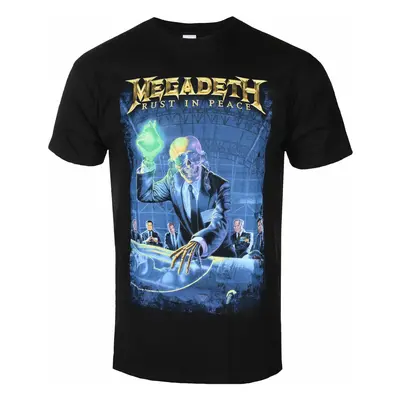 Tričko metal pánské Megadeth - Rust In Peace 30th Anniversary - ROCK OFF - MEGATS10MB