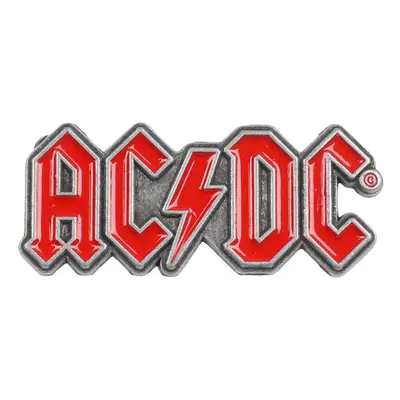 připínáček AC/DC - Red Logo - RAZAMATAZ