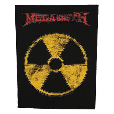 nášivka velká MEGADETH - RADIOACTIVE - RAZAMATAZ