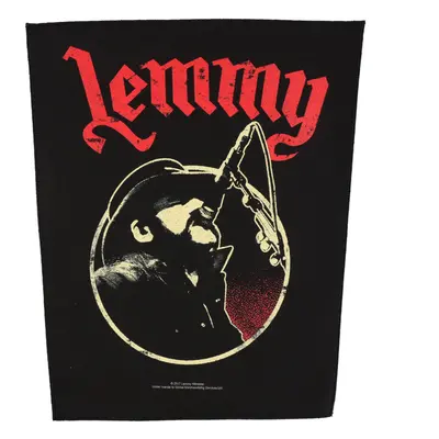 nášivka velká Motörhead - LEMMY - MICROPHONE