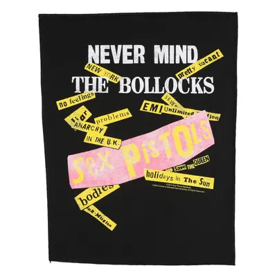 nášivka velká Sex Pistols - Never Mind The Bollocks - RAZAMATAZ