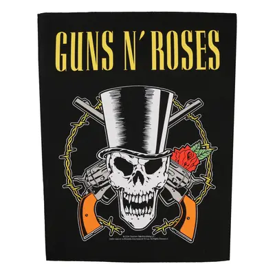 nášivka velká Guns N' Roses - SKULL & GUNS - RAZAMATAZ