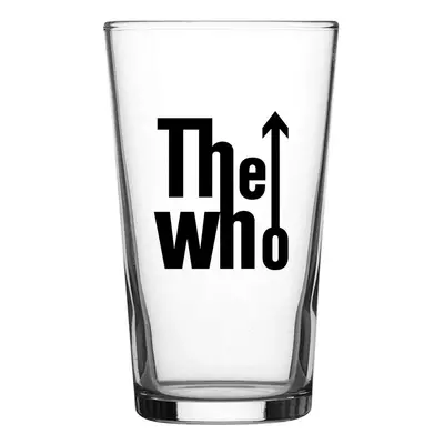 sklenice THE WHO - CLASSIC LOGO - RAZAMATAZ