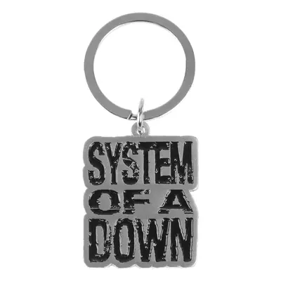 klíčenka (přívěšek) SYSTEM OF A DOWN - LOGO - RAZAMATAZ