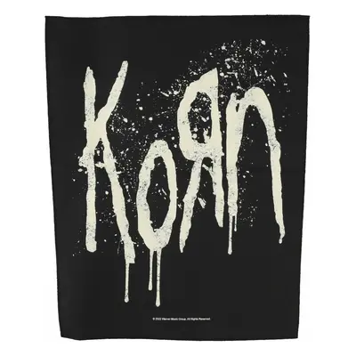 nášivka velká KORN - SPLATTER LOGO - RAZAMATAZ