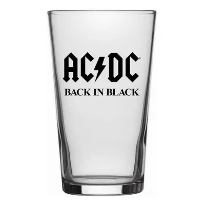 sklenice AC/DC - Back In Black - RAZAMATAZ