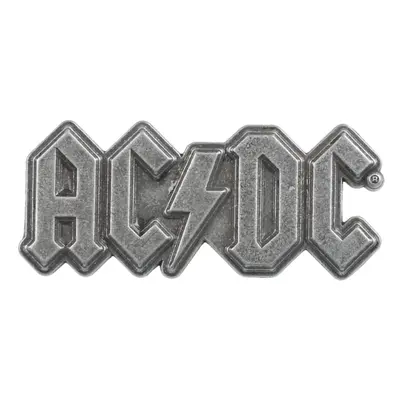 připínáček AC/DC - Metal Logo - RAZAMATAZ