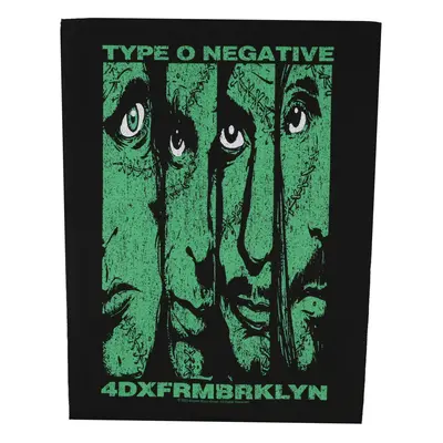 nášivka velká TYPE O NEGATIVE - 4DXFRMBRKLYN - RAZAMATAZ