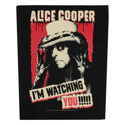 nášivka velká ALICE COOPER - I'M WATCHING YOU - RAZAMATAZ