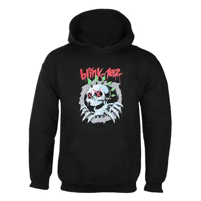 mikina s kapucí pánské Blink182 - Six Arrow Skull - ROCK OFF - BLINKHD18MB