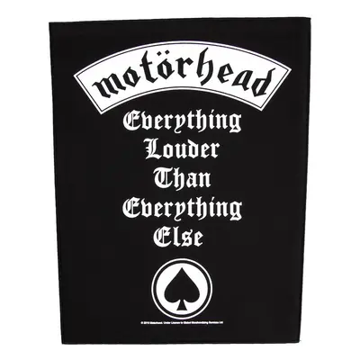 nášivka velká Motörhead - Everything Louder - RAZAMATAZ - BP0820