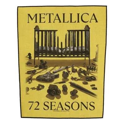 nášivka velká METALLICA - SEASONS CRIB - RAZAMATAZ