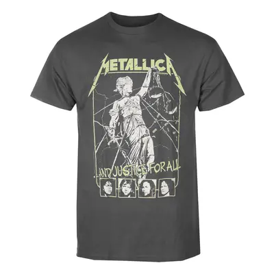 Tričko metal pánské Metallica - JUSTICE FOR ALL FACES - PLASTIC HEAD - PHDMTLTSCHJFACES METTS86M