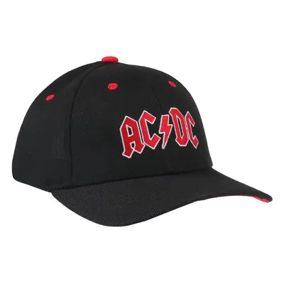 kšiltovka AC/DC - Black & Red - Logo