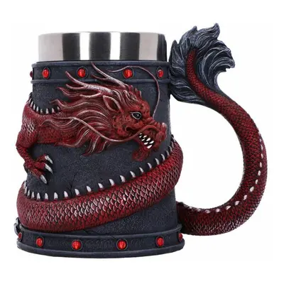 hrnek (korbel) Dragon Coil - Red