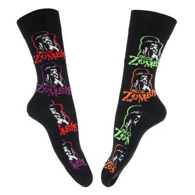 ponožky Rob Zombie - Multicolour Repeats - BL - ROCK OFF