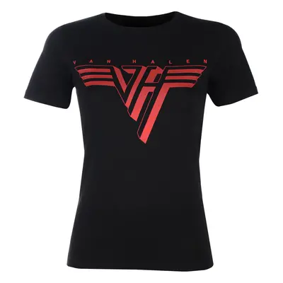 Tričko metal dámské Van Halen - Classic Red Logo - ROCK OFF - VHTS01LB