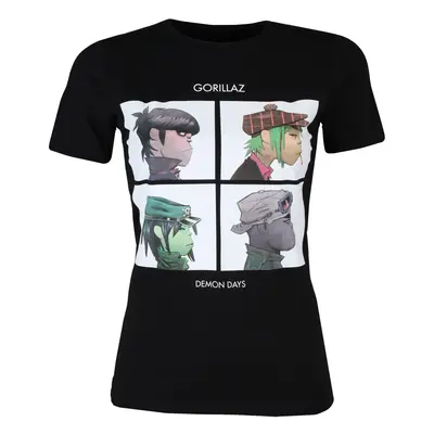 Tričko metal dámské Gorillaz - Demon Days - ROCK OFF - GORTS03LB