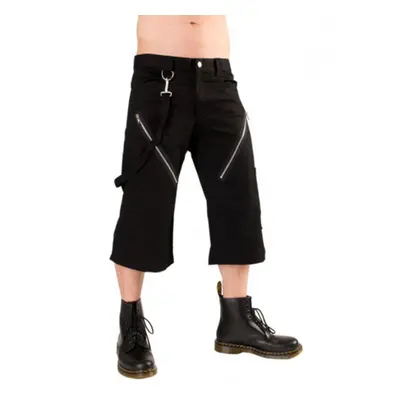 kraťasy 3/4 pánské Black Pistol - Zip Short Pants Denim Black - B-1-45-101-00