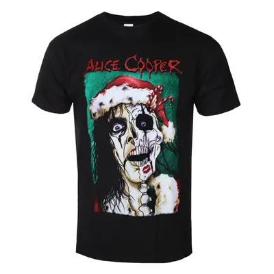 Tričko metal pánské Alice Cooper - Xmas Card - ROCK OFF - ACTEE26MB