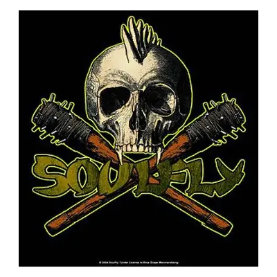 vlajka Soulfly - Skull - HFL0634