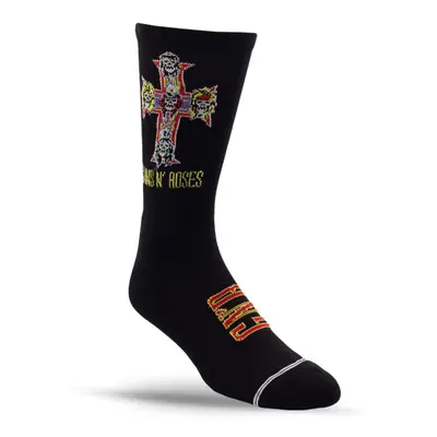 ponožky PERRI´S SOCK - Guns N' Roses - CROSS LOGO - BLACK