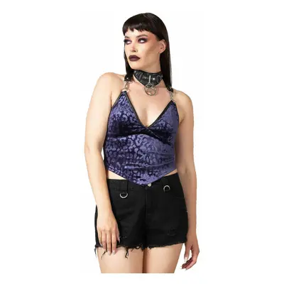 tílko dámské - Alley Cat Halter - KILLSTAR - KSRA006412