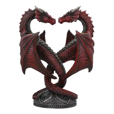 svícen (dekorace) Dragon Heart - Valentine's Edition - Red