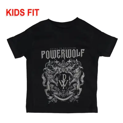 Tričko metal dětské Powerwolf - Crest - METAL-KIDS - 583.25.8.999