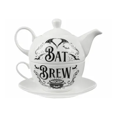 čajový set ALCHEMY GOTHIC - Fine Bone China - Bat Brew