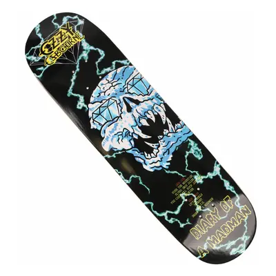 skateboard DIAMOND x OZZY OSBOURNE - Mad Lightning - Black